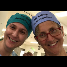 DIY Personalised Theatre Scrub Cap Decal - Iron On Name Label - Doctor / Nurse