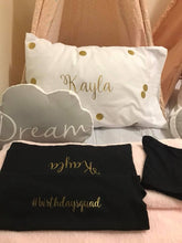 Iron-On Name Decal - Fully Customisable - Personalised Heat Transfer S M or L