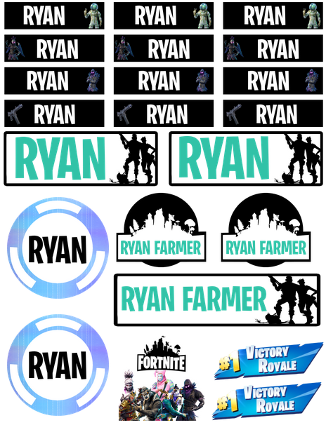 Fortnite decal deals