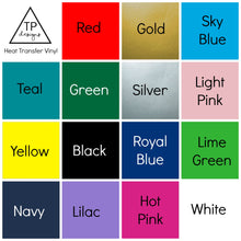 Iron-On Name Decal - Fully Customisable - Personalised Heat Transfer S M or L