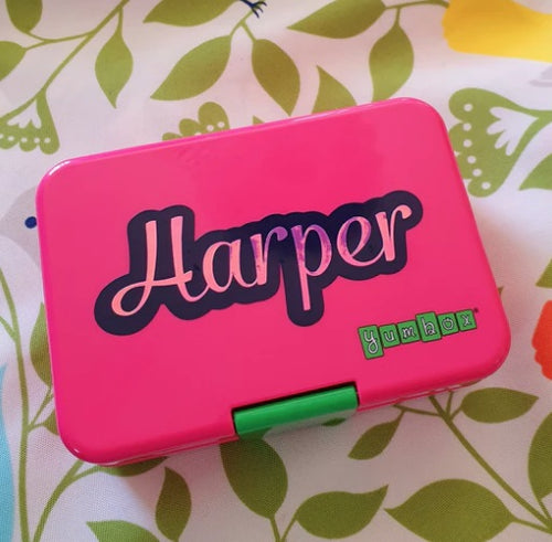Add A Background Layer (Name Only) - Personalised Name Decal - Customised Label