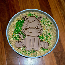 Horse Sensory Tray - Farm Animal Nature Play