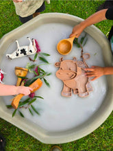 Cow Farm Animal Sensory Tray - Nature Play