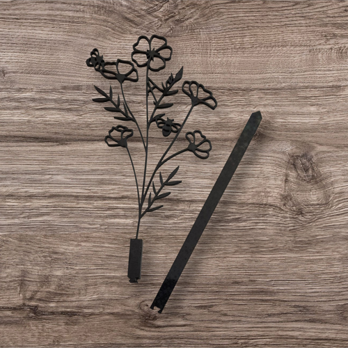 Teacher Gift - Personalised Extendable Plant Stake / Support -  Delicate Bee Flower Design