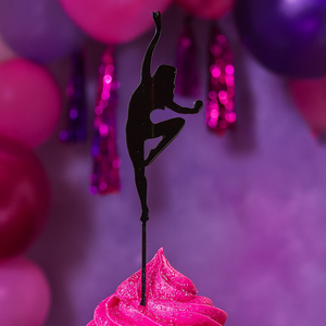 Modern Dance Cupcake Topper