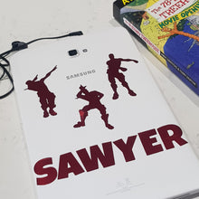 Fortnite Triple Play Dancers & Name Lunchbox Laptop Decal Sticker