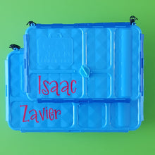 Go Green Small Snack Box - Name Only - Personalised Label Sticker