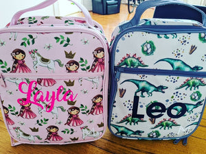 Lunchbag DIY Iron-On Name Decal - Fully Customisable - Personalised Heat Transfer 5" School Lunch