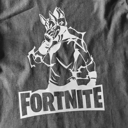 Fortnite Drift Skin Gamer Design  - DIY Iron-On Decal - Heat Transfer Vinyl (HTV)