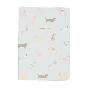 Personalised Notebook - Dogs A5 Textured Cover