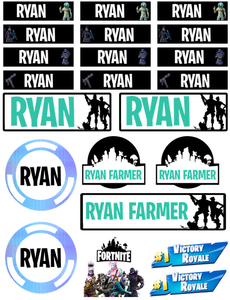 Fortnite - Back to School Sticker & Decal Pack