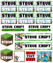 Minecraft  - Back to School Sticker & Decal Pack
