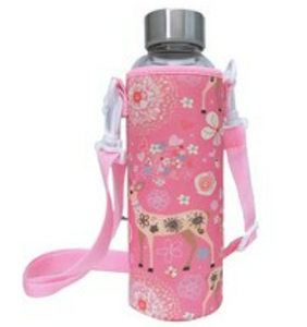 Patterned Neoprene Personalised Drink Bottle Cover - Back to School Teacher Gifts
