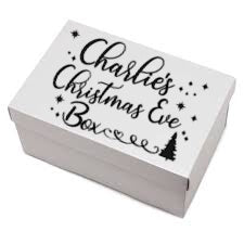Christmas Eve Box Personalised Sticker - Cusom Decal Label